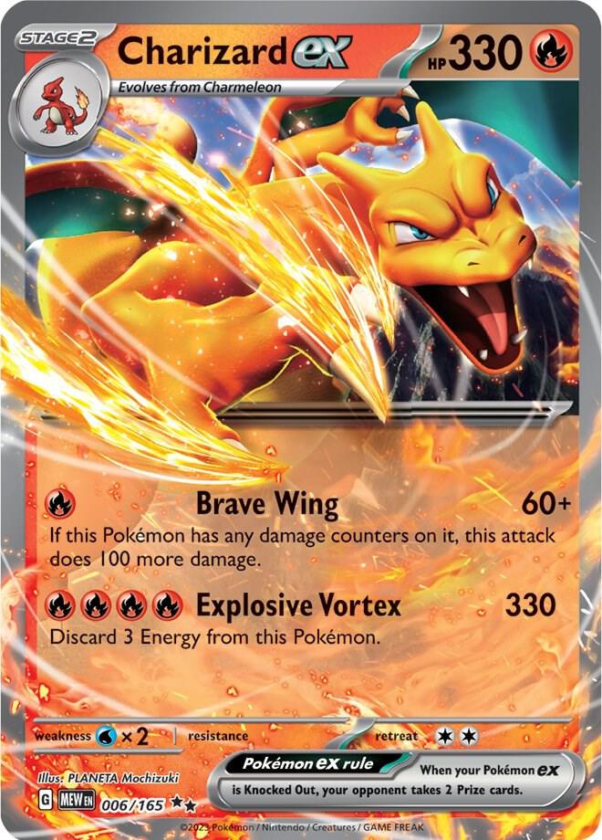 Charizard ex (MEW 006)