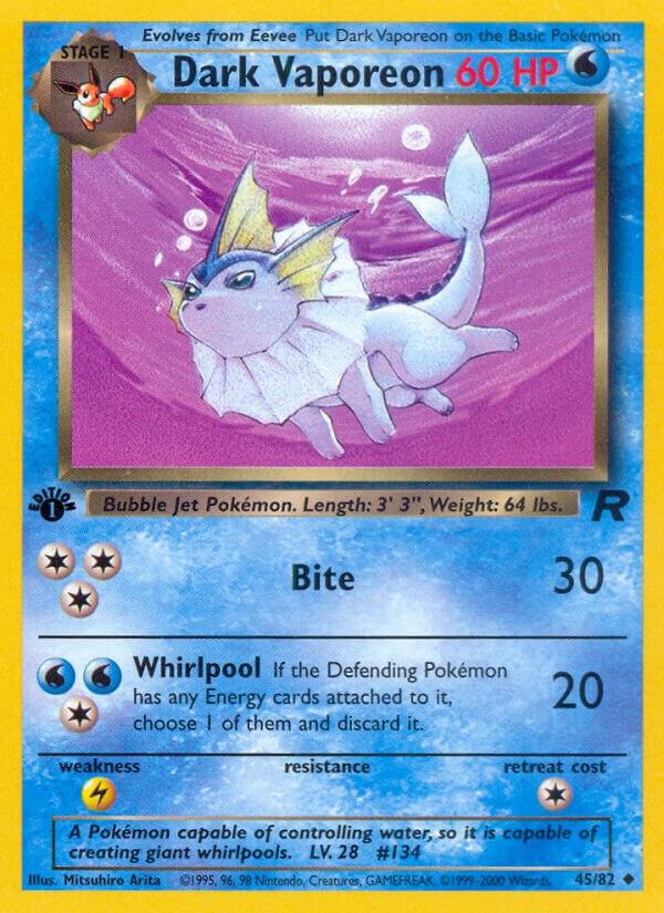 Dark Vaporeon (TR 45)