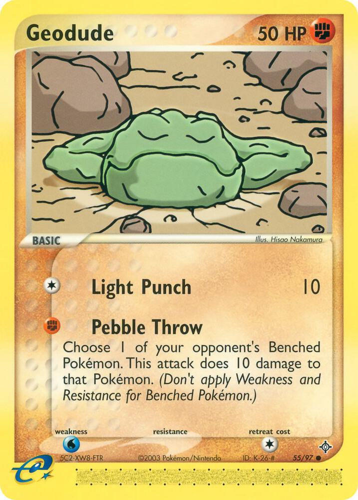 Geodude (DR 55) - Reverse Holo
