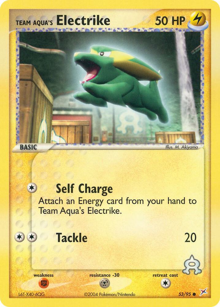 Team Aqua's Electrike (MA 53)
