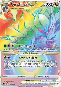 Giratina VSTAR (LOR 201)