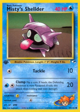 Misty's Shellder (GH 89)