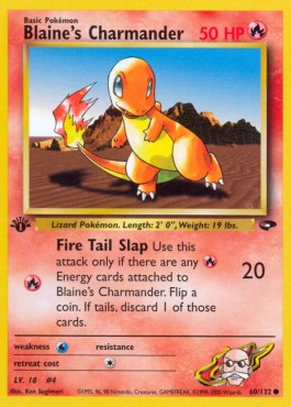Blaine's Charmander (GC 60)