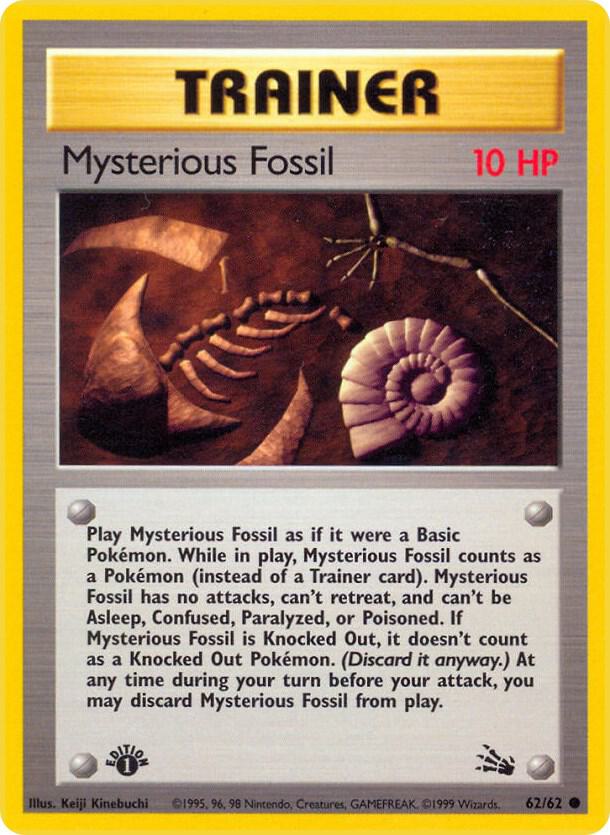 Mysterious Fossil (FO 62)