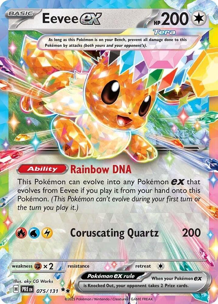 Eevee ex (PRE 075)