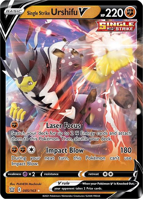 Single Strike Urshifu V (BST 85)