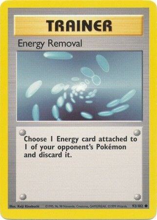Energy Removal (BS 92)