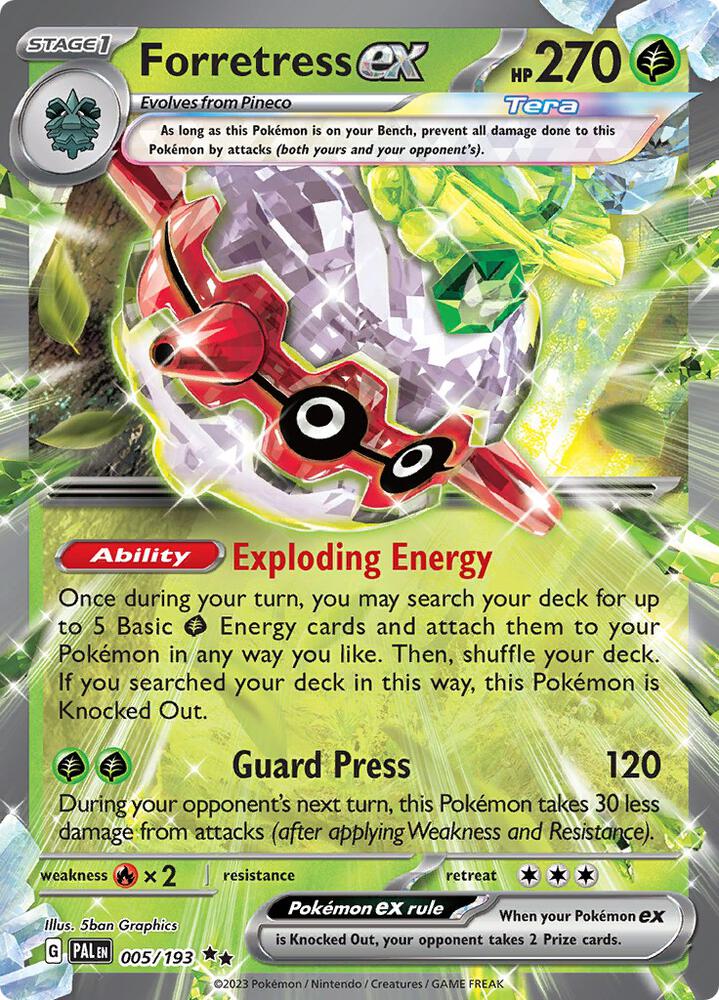 Forretress EX (PAL 005)
