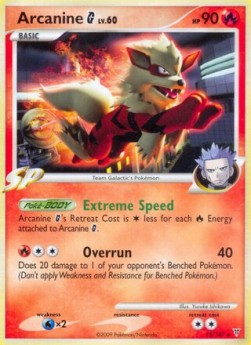 Arcanine [G] Lv.60 (SV 15)
