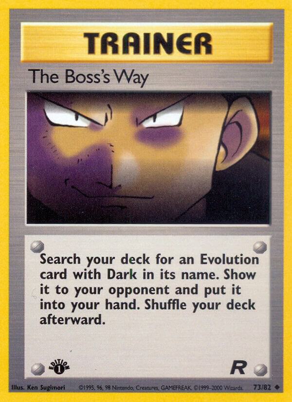 The Boss's Way (TR 73)