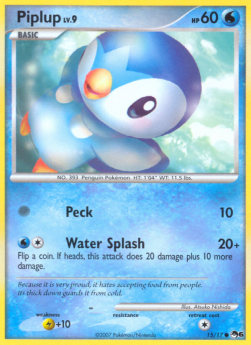 Piplup Lv.9 (POP6 15)