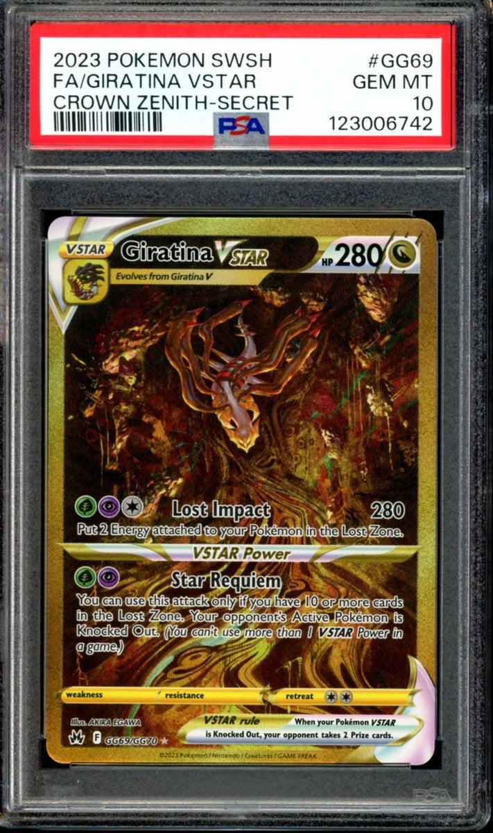PSA Giratina VSTAR (CRZ GG69)